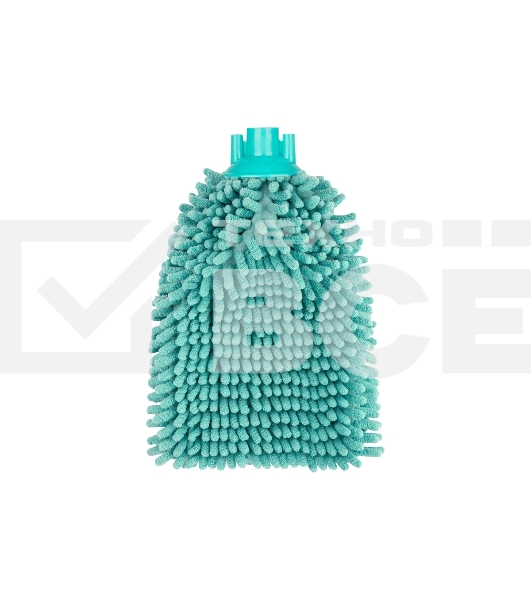 Насадка для швабры РЫЖИЙ КОТ цельная Лапша микрофибра 28 см (310492)