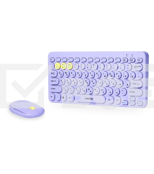 Комплект клавиатура+мышь Smartbuy (SBC-510590AG-V) 510590 фиолетовый