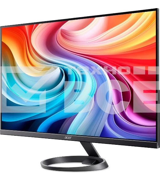 Монитор 27' Acer R272G0yi IPS 1920x1080, 120 Гц, 1 мс, 16:9, 250 кд/м², HDMI 1.4, VGA, FreeSync, черный и темно-серый
