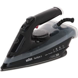 Утюг паровой Braun SI5088BK черный/серый, 2800 Вт, 50 г/мин, 220 г/мин, 300 мл
