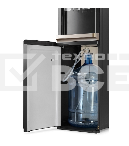 Кулер для воды AEL LD-AEL-806a, нижняя загрузка, нагрев 95 °С, охлаждение 10 °С, черный/золотистый