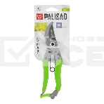Секатор прямого реза Palisad 200 мм, стальные рукоятки, ПВХ оболочка, BASE, фото4