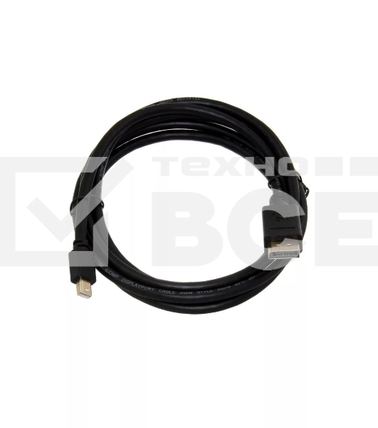 Кабель-переходник Telecom (TA682-1.8M) 4K*60Hz 1.2V Mini DisplayPort M <--> Display Port M 1,8м [6926123463314]