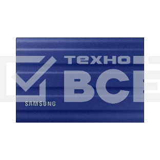 Накопитель SSD Samsung T7 Shield MU-PE1T0R/WW, USB3.2, 1ТБ, синий