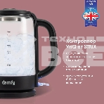 Чайник электрический Domfy DSB-EK304 1.7л. 2200Вт черный (корпус: стекло), фото14