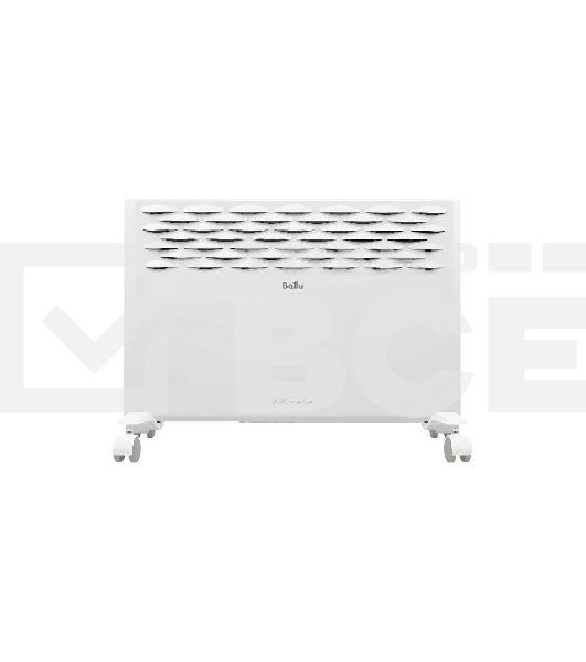 Конвектор Ballu Ettore BEC/ETER-1500 белый, 1500 Вт, 20 м2, термостат, дисплей