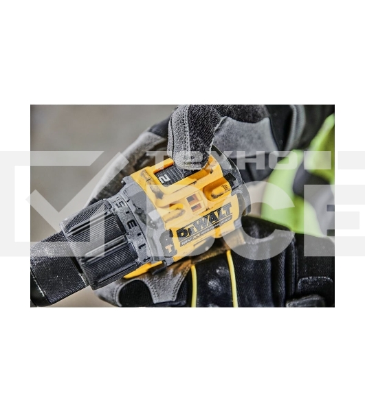 Дрель-шуруповерт DeWalt DCD805P2T-QW, Аккумуляторная, 18В, 2 АКБ, Кейс