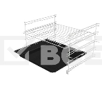 Духовой шкаф электрический Gorenje BO6737E02NX, черный, фото6