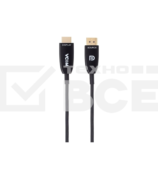 Активный оптический кабель VCOM DP1.2v-->HDMI2.0v 15м <D3752B-15.0>