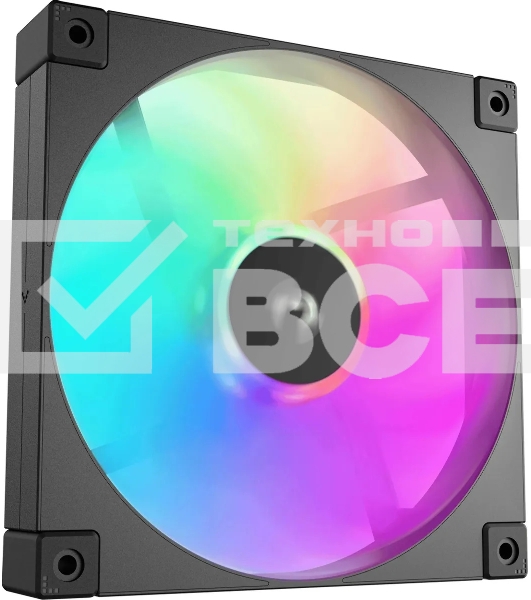 Вентилятор для корпуса DEEPCOOL FD14 ARGB черный, 140 мм, 1650 об/мин, 25.2 дБ, 4 pin