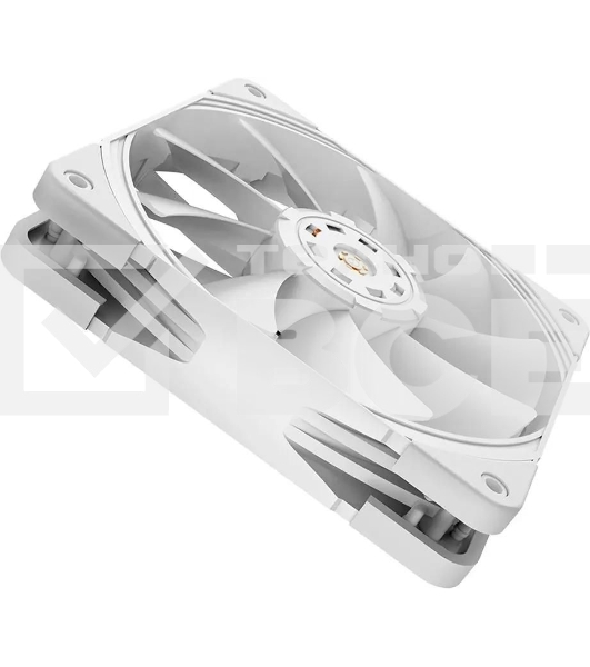 Вентилятор для корпуса PCCooler P120 PRO белый, 120 мм, 1850 об/мин, 33.8 дБ, 4 pin