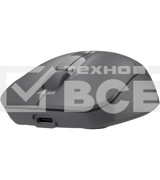 Мышь беспроводная A4Tech Fstyler FG15C Air2 серый, 1200 dpi, радиоканал, USB, кнопки - 3