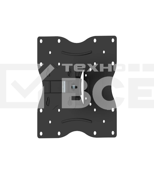 Универсальное наклонно-поворотное настенное крепление Wize WTS43 для дисплеев 17-43