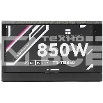Блок питания Thermalright, 850W 80+ Bronze (ATX, 3.0, PCIe 5.0, Full modular, 1x24(20+4)pin, 2xCPU 8(4+4)pin, 4xPCIe*2 8(6+2)pin, 3xSATA3, 1x12+4pin (12VHPWR PCIe 5.0 12+4pin 600mm), 3xMOLEX4pin, Active, 120x120mm, 150x140x86mm, APFC, black), фото4