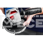 Угловая шлифовальная машина Зубр УШМ-П125-1500 ПСТ 1500Вт 9500об/мин рез.шпин.:M14 d=125мм, фото8