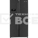 Холодильник Kuppersberg NMFV 18591 DX темный металл трехкамерный 390/170л морозилка снизу, No Frost, Side by Side, фото 1