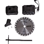 Пила дисковая PIONEER BCIS-E20V40BL-190-01 черный, синий, фото6