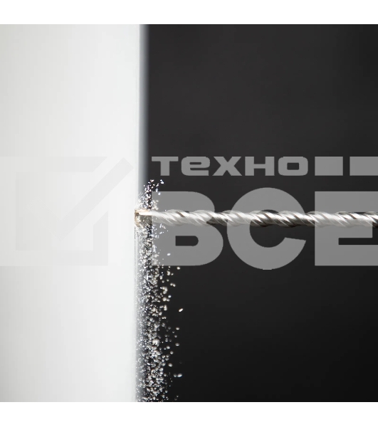 Бур по бетону Denzel двойная спираль, Cobalt W-tip, 8x210 мм, SDS PLUS