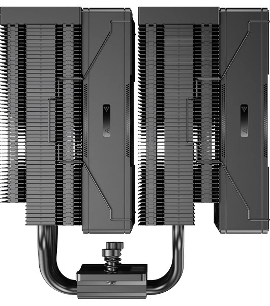 Устройство охлаждения (кулер) PcCooler RZ620 BK Soc-AM5/AM4/1151/1200/2066/1700 черный 4-pin 32dB Al+Cu 270W Ret (R7-Z622WBKNNX-GL)