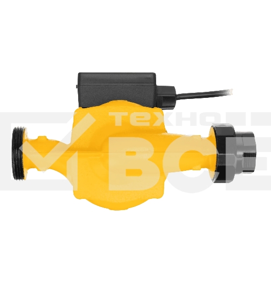 Циркуляционный насос Denzel CP25-4, напор 4 м, 50 л/мин, 1 м кабель, монт. длина 180 мм