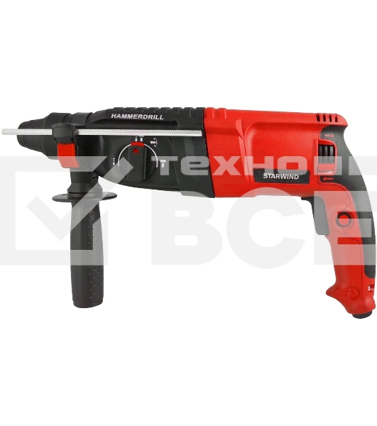 Перфоратор Starwind RH26-900S0 патрон:SDS-plus уд.:3.2Дж 900Вт