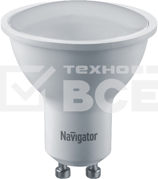 Лампа светодиодная Navigator NLL-PAR16-7-230-4K-GU10 7Вт 4000К белый GU10 500лм 170-260В