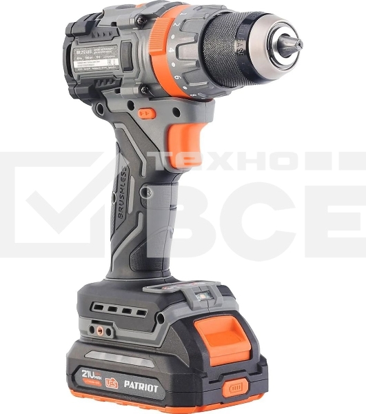 Дрель-шуруповерт аккумуляторная PATRIOT BR 212UES
