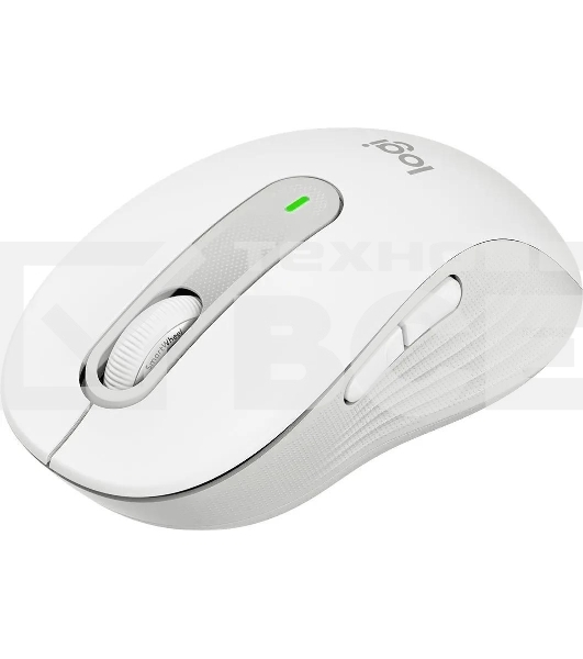 Мышь беспроводная Logitech Signature M650 белый, 4000 dpi, радиоканал, Bluetooth, USB, кнопки - 5