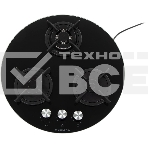 Газовая варочная панель Maunfeld EGHG.43.23CB\G черный, фото 1