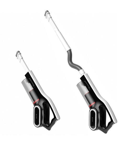 Пылесос вертикальный Deerma Combo DX700 Pro белый, питание от сети, 210 Вт, уборка сухая, пылесборник 0.8 л