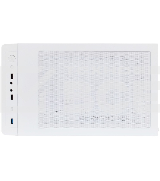 Компьютерный корпус 1STPLAYER DK D3-B White / mATX / 1x120mm & 2x140mm LED fans inc. / D3-B-WH-2F1P-W-1F1-W