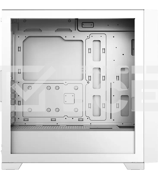 Компьютерный корпус PCCooler C3D510 WH ARGb, Tempered Glass Full Tower, White, TG, 0.7 SPCC, 3x120мм ARGb E-ATX, ATX, mATX, mITX 170/390/410мм 2x2.5