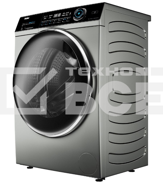 Стиральная машина Haier HW80-B14979S серебристый, загрузка фронтальная 8 кг, 1400 об/мин, класс: A+++
