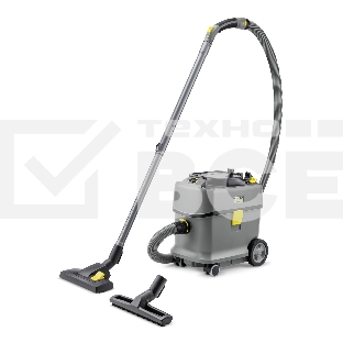 Пылесос Karcher T 15/1 Adv серый/черный, 585 Вт, уборка сухая, пылесборник мешок/контейнер, 15 л