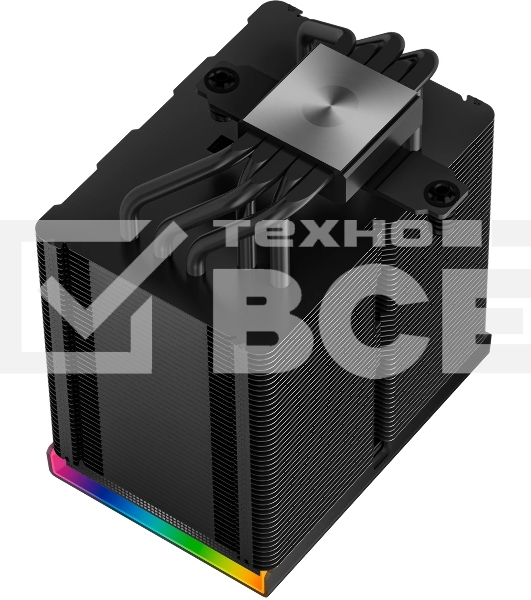 Кулер для процессора DEEPCOOL AK500 DIGITAL PRO черный, 120 мм, алюминий/медь, 1750 об/мин, 25 дБ, 4 pin, 162 мм