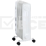 Масляный обогреватель Engy EN-2207 Modern (7 секций) белый, 1500 Вт, 15 м2, термостат, фото3