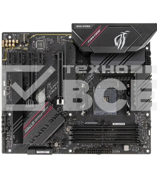 Материнская плата ASUS ROG STRIX B550-F GAMING, AM4, AMD B550, 4xDDR4, 6xSATA, 2xM.2, 1xPCI-E 3.0 x16, 1xPCI-E 4.0 x16, 3xPCI-E x1, 1xDP, 1xHDMI, 1x 2.5Gb LAN, 1xUSB 3.2 Gen 2, 4xUSB 3.2 Gen 1, 2xUSB 2.0, 5x3.5 мм, 7.1, ATX
