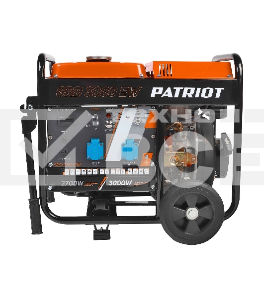 Электрогенератор дизельный Patriot GRD 3000EW, 3 кВт, 77 дБ, 70 кг