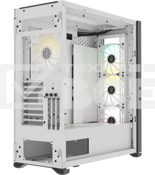 Компьютерный корпус Corsair iCUE 7000X RGb CC-9011227-WW Full-Tower ATX, белый, Tempered Glass (639459)