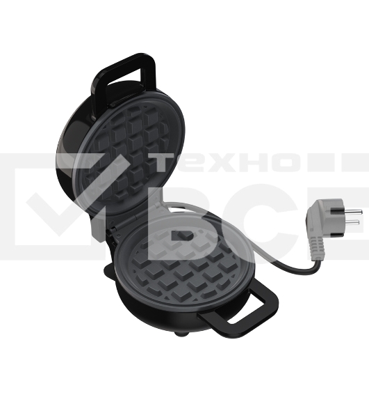 Вафельница для венских вафель Maxvi SM552P черный