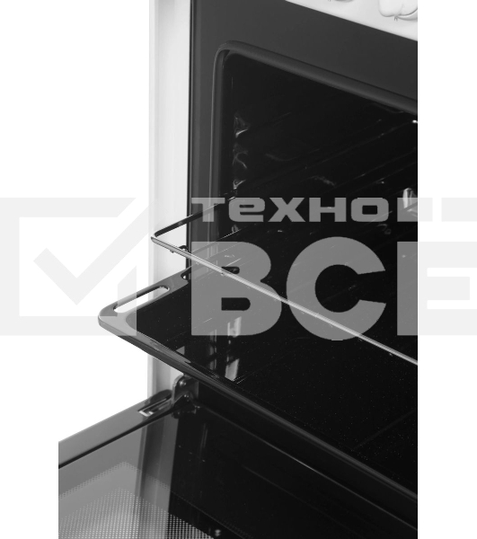 Плита газовая Gefest CG 50М02 К73 белый, конфорок 4 шт, духовка 42 л, 50 см x 85 см x 53 см