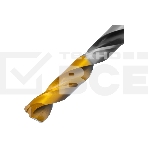 Сверло спиральное по металлу Denzel 8 x 117мм, Р6М5, Golden Tip, многогранная заточка, фото4