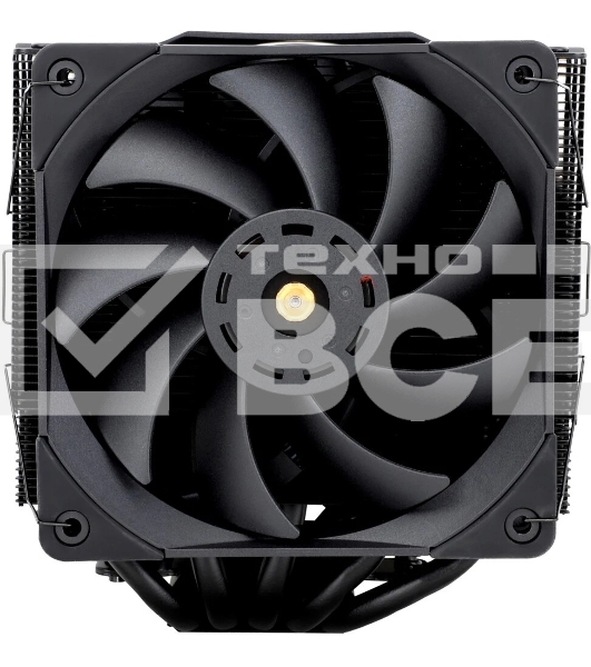 Кулер для процессора Thermalright Frost Coммander 140 черный (4-pin PWM, 158мм, Ni/CU, 8x5мм, 1x120мм+1x140мм, 82CFM/95.5CFM, 29.6dBA/30.2dBA, 1850RPM/1800RPM, S: 1700, 1200, 20XX, 115X, AM5, AM4)