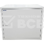 Шкаф настенный антивандальный распашной NTSS WAR 14U 600*500 мм, 2 профиля 19, сварной, серый RAL 7035 NTSS-WAR14U6050, фото4