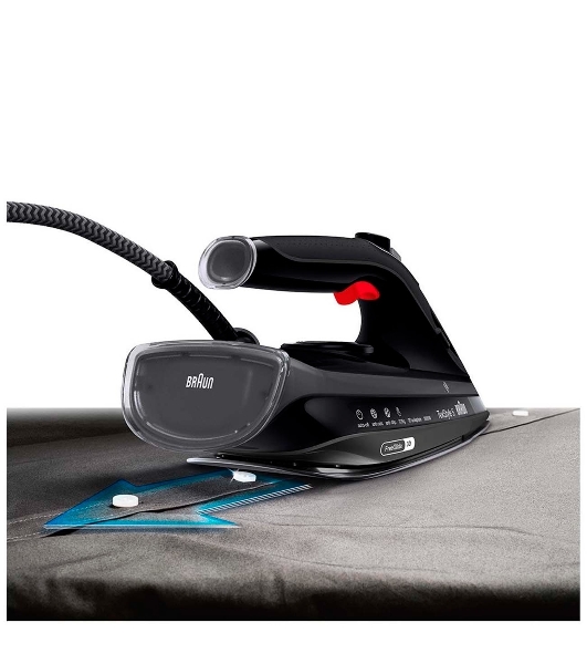 Утюг паровой Braun SI5088BK черный/серый, 2800 Вт, 50 г/мин, 220 г/мин, 300 мл