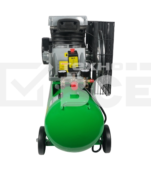 Компрессор ременной КАЛИБР КМ-2100/50РУ поршневой масляный, 2100 Вт, 275л/мин, 10 бар