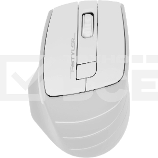 Мышь беспроводная A4Tech Fstyler FG30S белый/серый, 2000 dpi, радиоканал, USB, кнопки - 6