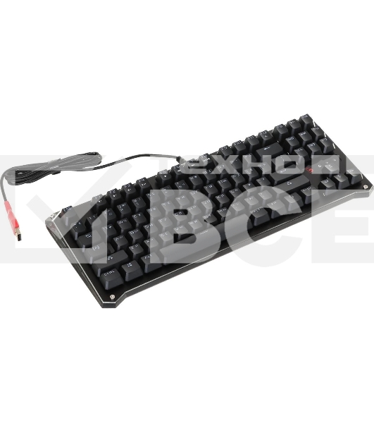 Клавиатура A4 B930 механическая черный USB Gamer LED