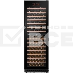 Винный шкаф встраиваемый Maunfeld MBWC-415D171, вместимость: 171 бутылок, черный, фото 1