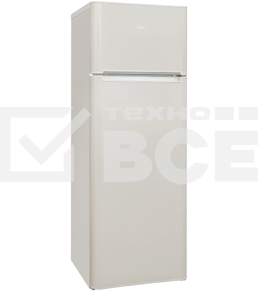 Холодильник Stinol TS 167 E бежевый двухкамерный 167/72 л морозилка сверху, капельная система